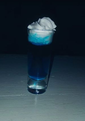 Una foto de Semen de pitufo (shot)