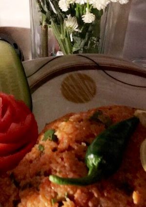 صورة لوصفة التبولة الرومانيه 🥗🥒🍋🌶