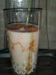 A picture of Papaya smoothie.