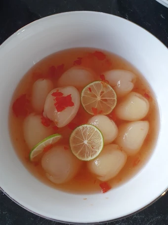 Easy Way Make Asinan rambutan simple the Awesome  Can spoil the tongue