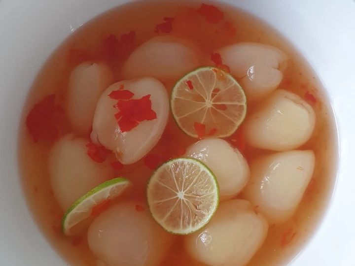 Easy Ways Prepare Recipes Asinan rambutan simple the So Delicious So Delicious.