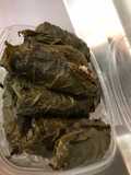 Rollos de hojas de parra