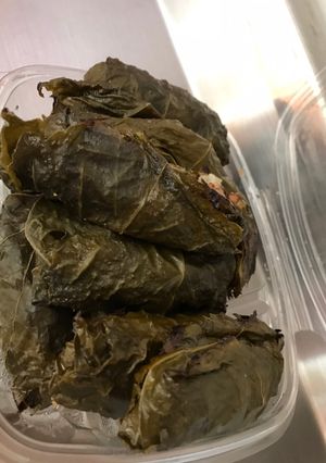 Una foto de Rollos de hojas de parra