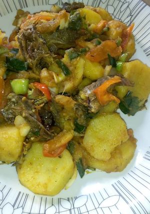 A picture of Spicy Irish Potato.