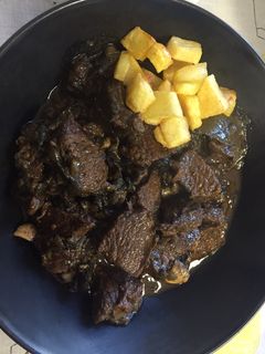 Una foto de Ternera en salsa de hongos