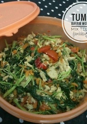 Foto resep Tumis Bayam