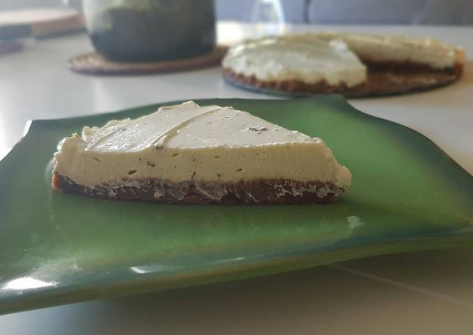 Recette de Super Rapide Fait Maison 22• Cheesecake Spécial Été Citron vert et Menthe fraîche 🍋