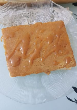 صورة لوصفة كيكة الكراميل