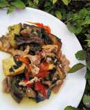 Cà Bung Đậu Thịt