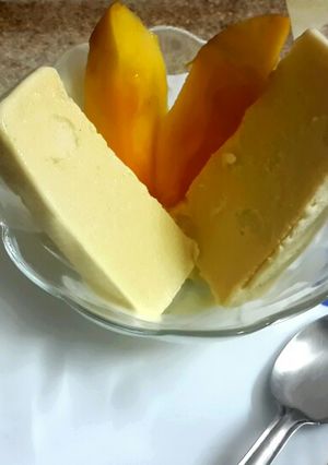 A picture of Mango Icecream.