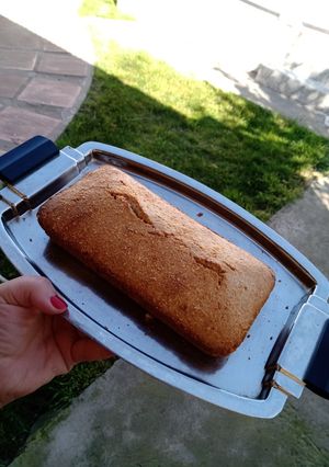 Una foto de Budín integral de coco