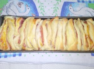 Una foto de Torre de croque monsieur