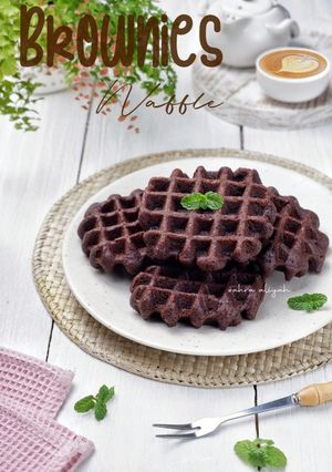 Foto resep Brownies Waffle