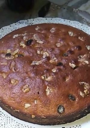 Una foto de Torta de Arándanos y nuez
