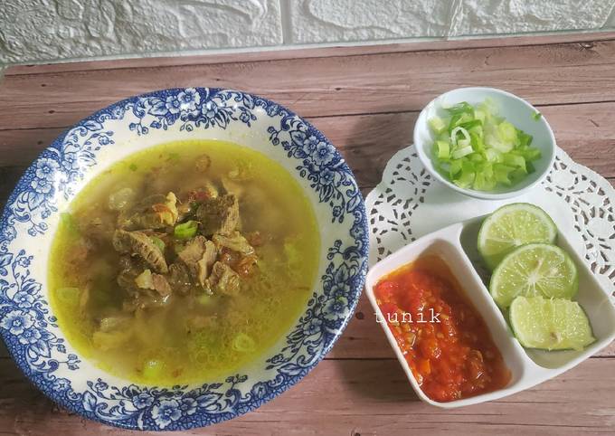 Cara bikin Soto Daging Madura Cara bikin Soto Daging Madura