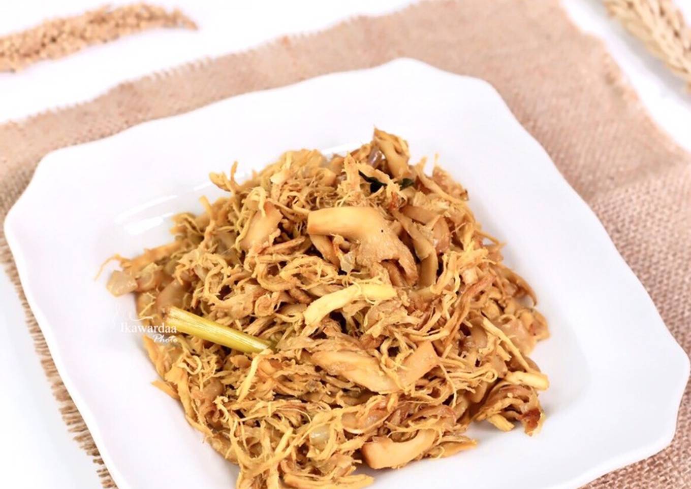 Ayam Suwir Jamur Tiram