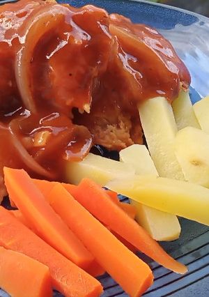 Foto resep Chicken Steak Saus BBQ