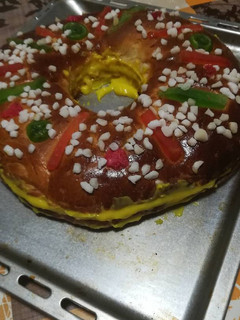 Una foto de Roscón de crema en la panificadora