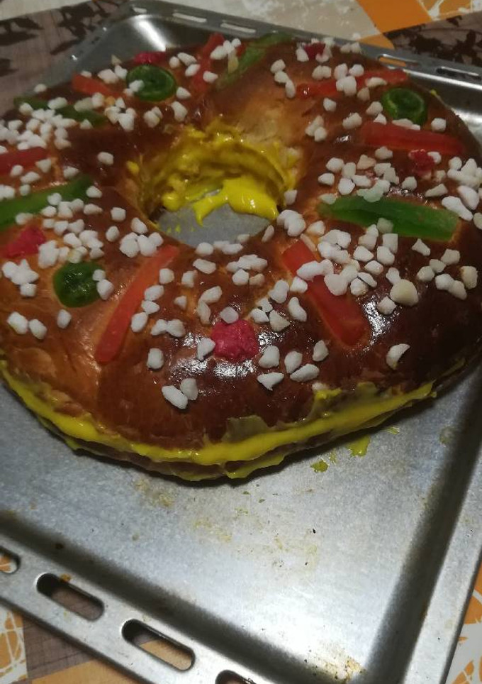 Una foto de Roscón de crema en la panificadora