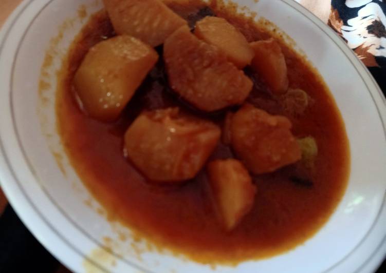 Recipe: Tasty Aaloo tinde ka salan