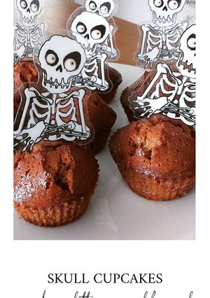 Une photo de Skull cupcakes