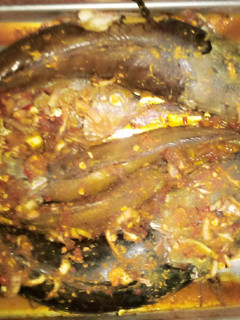 A picture of Roasted fish.