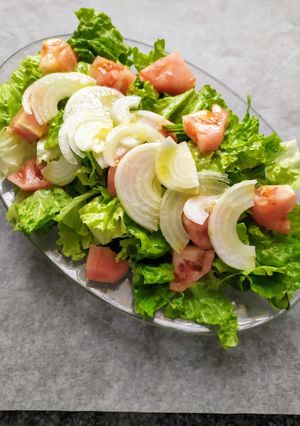 Una foto de Ensalada mixta