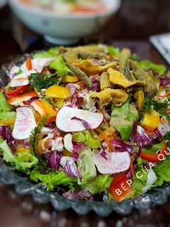 Hình của món Salad da cá.
