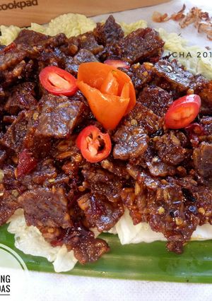 Foto resep Orek kering tempe pedas
