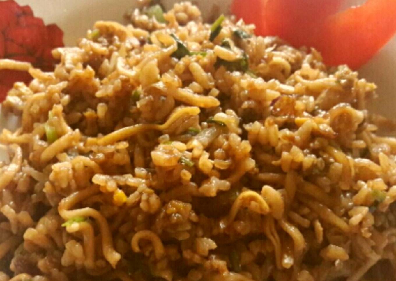 Minas (Mie dan Nasi) Special