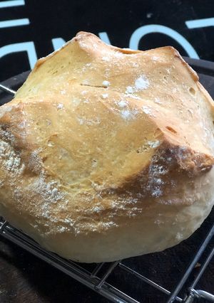 Una foto de Bollos de pan de campo