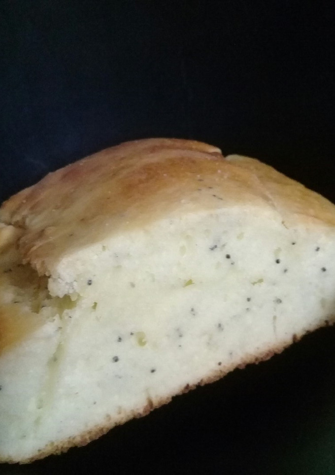 Una foto de Budín de limón y amapolas🐧