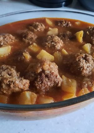 صورة لوصفة كفتة بالبطاطس 🥘