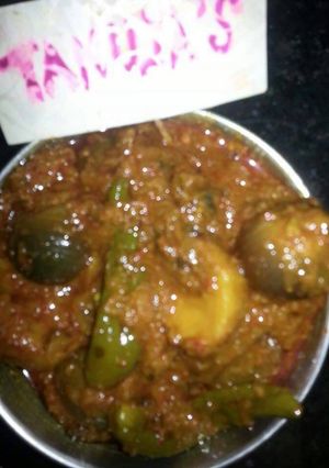 A picture of Rajasthani aloo pyaaj paneer ki sabji.