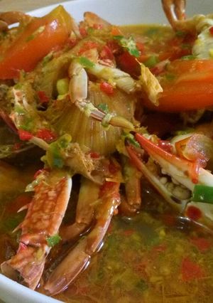 Foto resep Gulai Rajungan "Injit Semut"