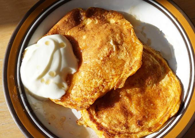 Pumpkin pancakes