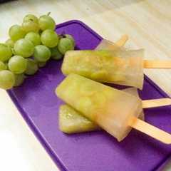 A picture of Grape Popsicle.