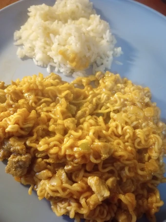 Recipe Pepper, Pork, and Onion, Ramen which So Delicious