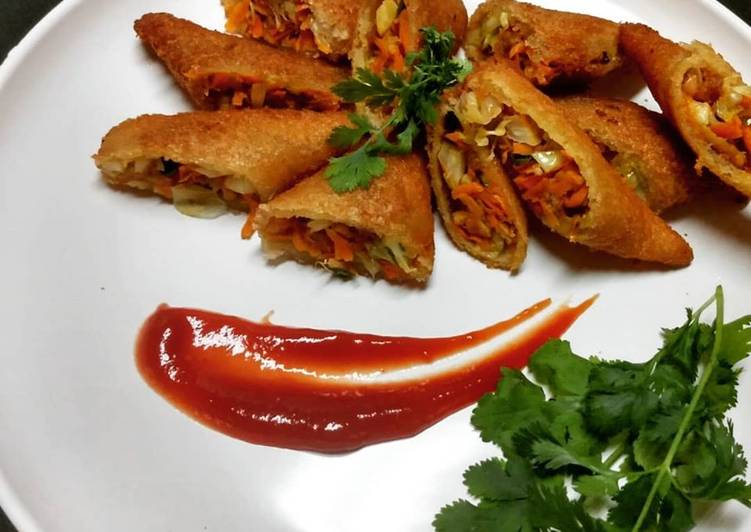 Step-by-Step Guide to Make Favorite Instant Bread Samosa