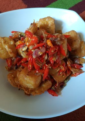 Foto resep Tahu cabe garam