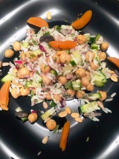 Une photo de Salade croquante sucrée-salée de Riz