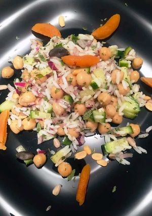 Une photo de Salade croquante sucrée-salée de Riz