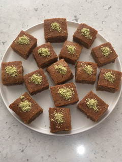 عکسی از دستور كيک باقلوایی خوشمزه 😋