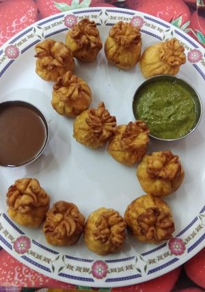 A picture of Potli samosa.