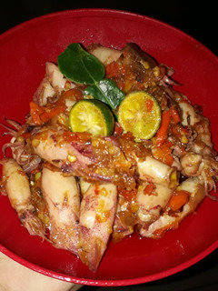 Foto resep Sumi asin sambal mercon