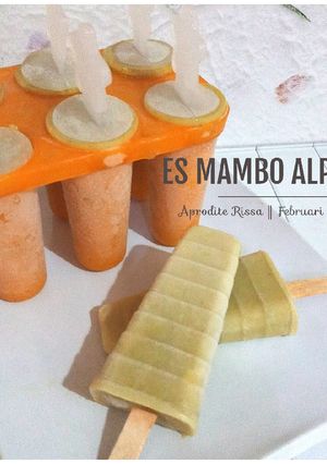 Foto resep Es Mambo Alpukat