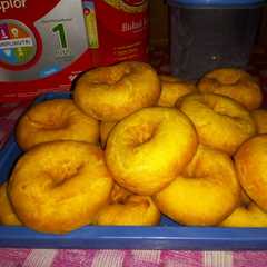A picture of Donat tanpa telur.