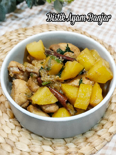 Foto resep Bistik Ayam Banjar
