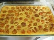 Une photo de clafoutis aux prunes