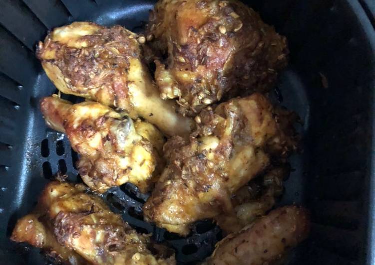 4 Langkah Resepi Ayam Perap Air Fryer Yang Mudah